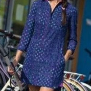 Title Nine adventurista mini shirt dress M